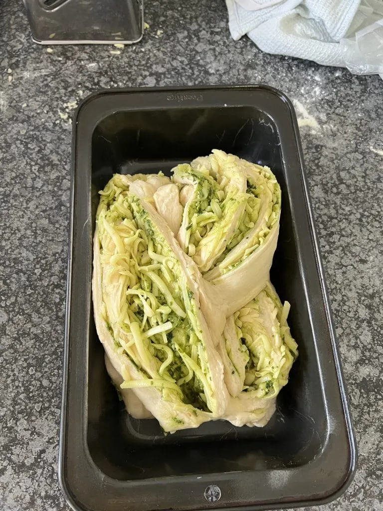 Cheese and Pesto Twist Bread, step 15